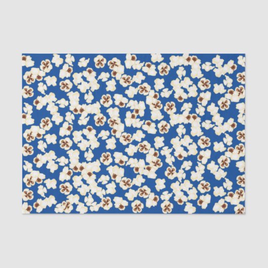 Popcorn Birthday Party Movie Theater Tissuepapier (Voorkant)