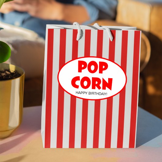 Popcorn Box Movie Thème Cadeau Personnalisé Sac Ca