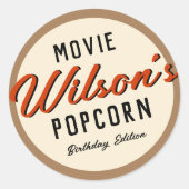 Popcorn Box Stickers (Devant)