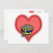 popcorn briefkaart (Voorkant / Achterkant)