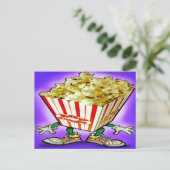 Popcorn Briefkaart (Staand voorkant)