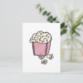 popcorn briefkaart (Staand voorkant)