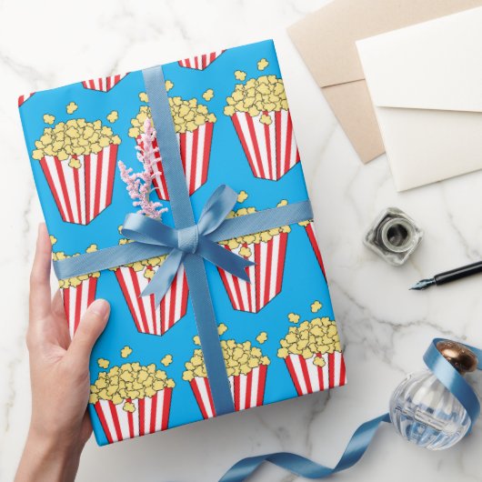 Popcorn Buckets Leuke filmliefhebber Cadeaupapier (Geschenken)