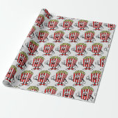 "Popcorn Buddy"-pakpapier Cadeaupapier (Uitgerold)