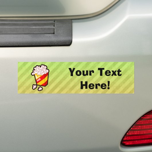 Popcorn Bumpersticker (Op auto)