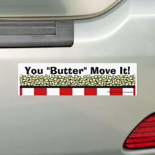 Popcorn Bumpersticker (Op auto)