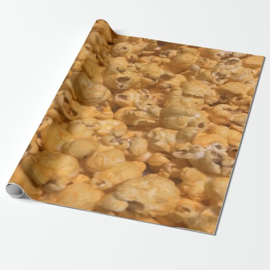 Popcorn Cadeaupapier (Uitgerold)
