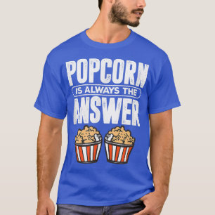 Popcorn cinema film Night Snacks Kawaii T-shirt