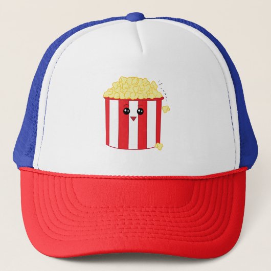 Popcorn Cute, maar Corny Trucker Pet (Voorkant)