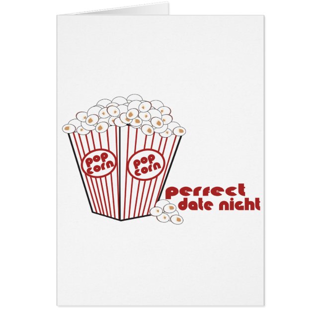Popcorn Datum nacht (Voorkant)