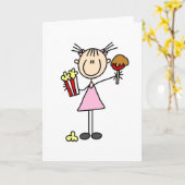 Popcorn Et Pomme Caramel À La Carte Fair (Fleur jaune)