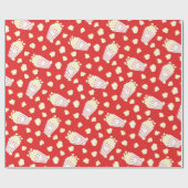 Popcorn Filmpakpapier Cadeaupapier (Vlak)