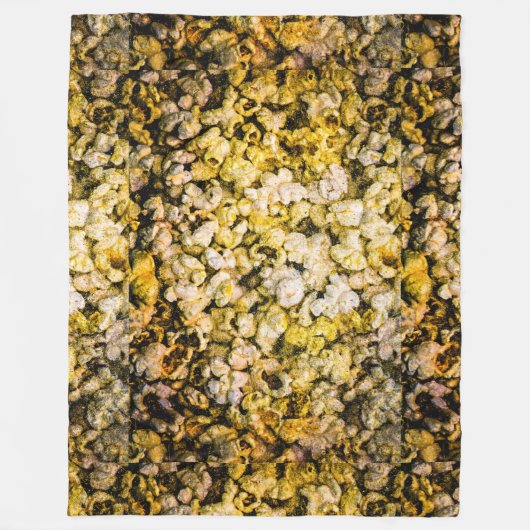 Popcorn Fleece Deken (Voorkant)