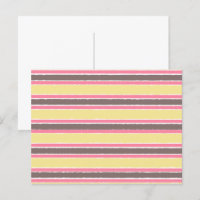 Popcorn Geel Bubblegum Roze Koffie Bruin Strepen