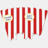 Popcorn gestileerd bedankdoosjes (Ongevouwen)