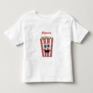 popcorn glimlachen kinder shirts