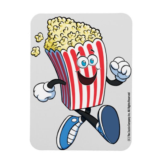 Popcorn Guy. Flexibel magneet (Verticaal)