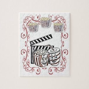 Popcorn Jigzaag Puzzle Legpuzzel