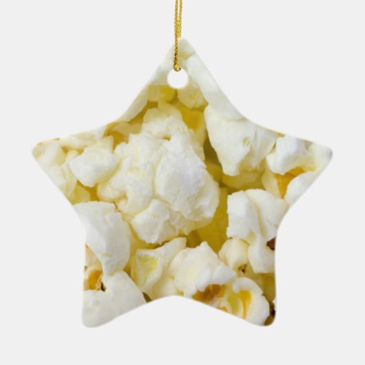 Popcorn Keramisch Ornament (Voorkant)