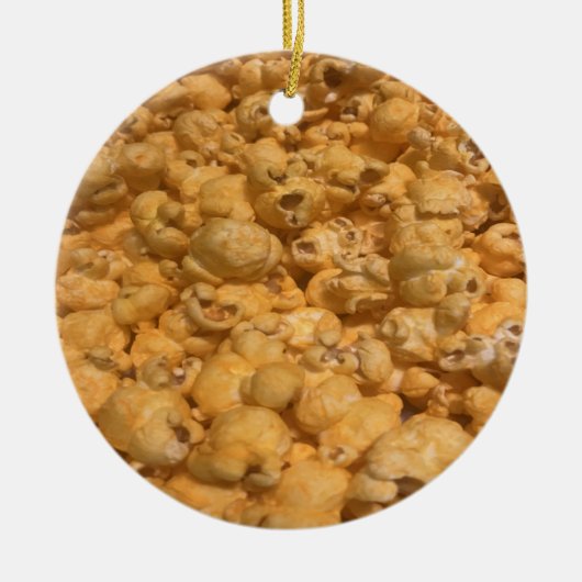 Popcorn Keramisch Ornament (Voorkant)