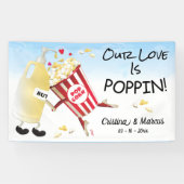 Popcorn Love Wedding Banner (Horizontaal)