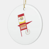 Popcorn-machine Keramisch Ornament (Links)