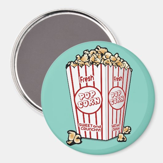 Popcorn Magneet (Voorkant / Achterkant)