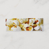 Popcorn Mini Visitekaartje (Achterkant)