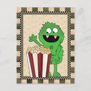 Popcorn Monster voegt briefkaart toe