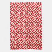 Popcorn motif amusant serviette de cuisine (Vertical)