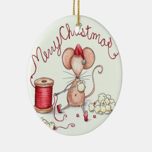 Popcorn Mouse Ornament (Rechts)