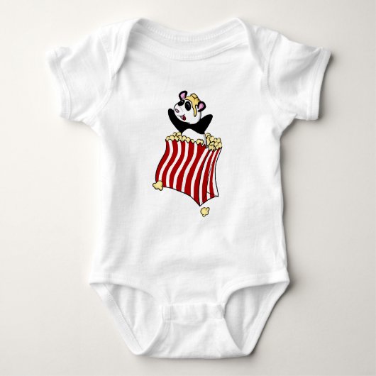 Popcorn Panda! Romper (Voorkant)