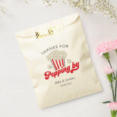 Popcorn Party Favor Gift Bag Bedankzakje (Gezegeld)