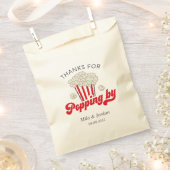 Popcorn Party Favor Gift Bag Bedankzakje (Geknipt)