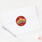 Popcorn party stickers (Envelop)