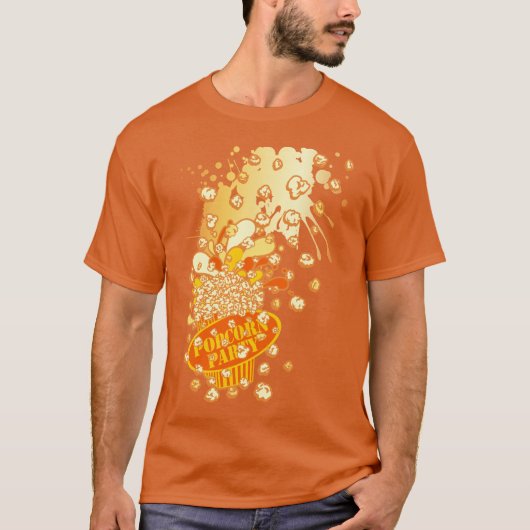 POPCORN_PARTY T-SHIRT (Voorkant)