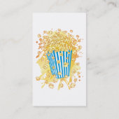 POPCORN_PARTY VISITEKAARTJE (Achterkant)