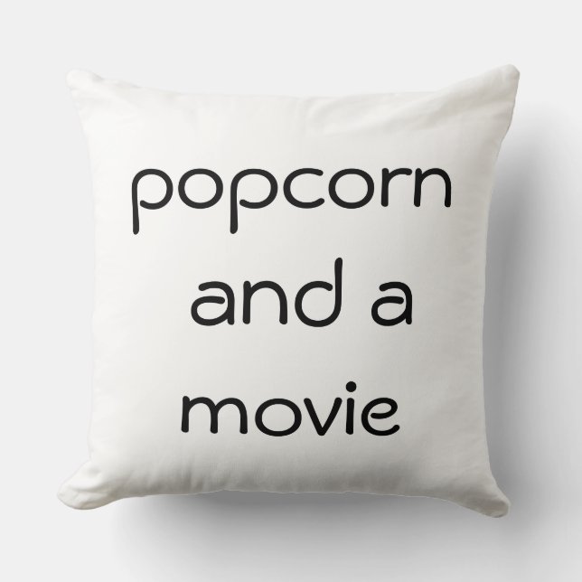 Popcorn-polyester Sierkussen (Voorkant)