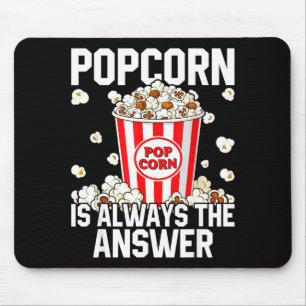 Popcorn Pop Corn Liefhebber Kostuum Leven Muismat