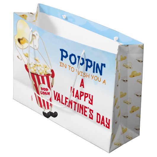 Popcorn Popping door Valentijn Groot Cadeauzakje (Voorkant Gekanteld)