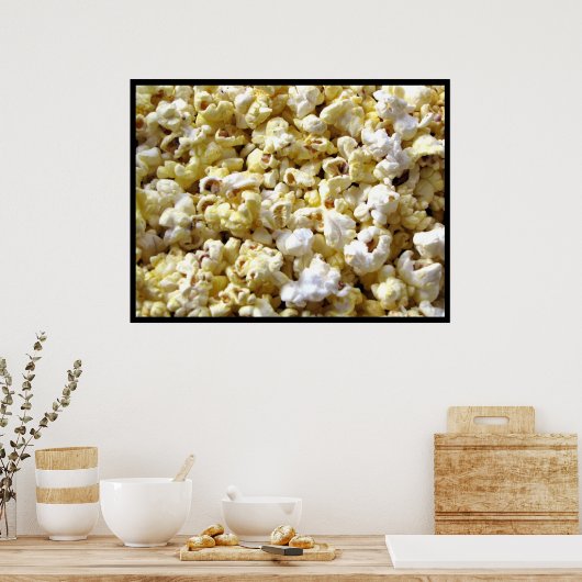 popcorn poster (Keuken)