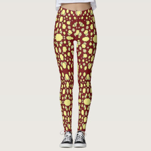 Popcorn Print door KRO Leggings