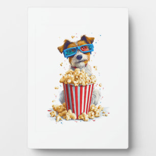 Popcorn Pup � Filmavond Hond Fotoplaat