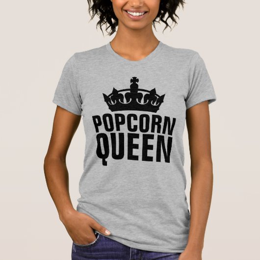 POPCORN QUEEN T-SHIRTS (Devant)
