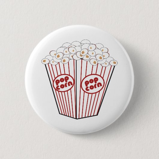 Popcorn Ronde Button 5,7 Cm (Voorkant)