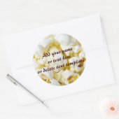 Popcorn Ronde Sticker (Envelop)