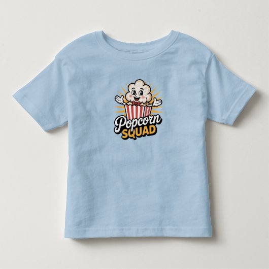 Popcorn Squad Kinder Shirts (Voorkant)