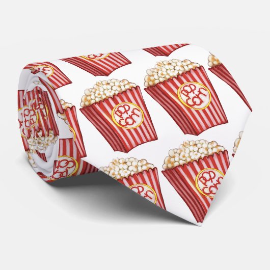 Popcorn Stropdas (Opgerold)