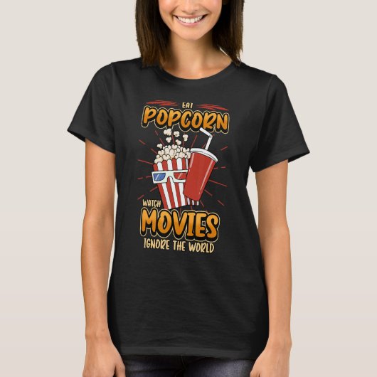 Popcorn T-shirt (Voorkant)