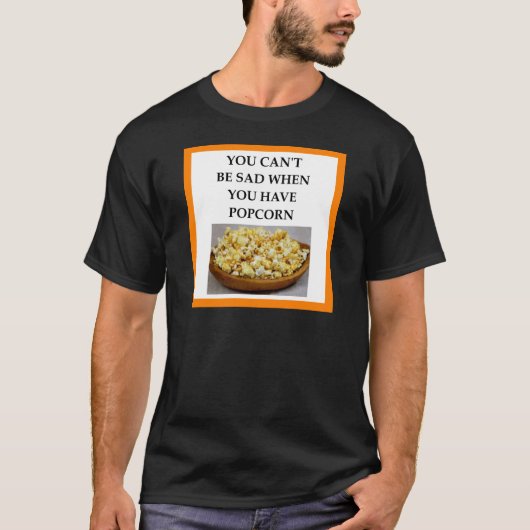 POPCORN T-SHIRT (Voorkant)